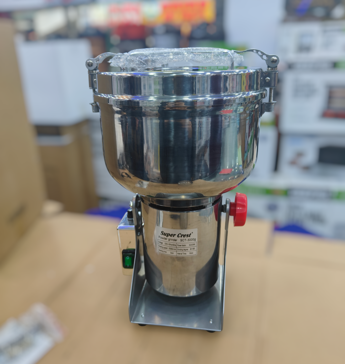 Super Crest Germany 3kg masala grinder (spicy grinder