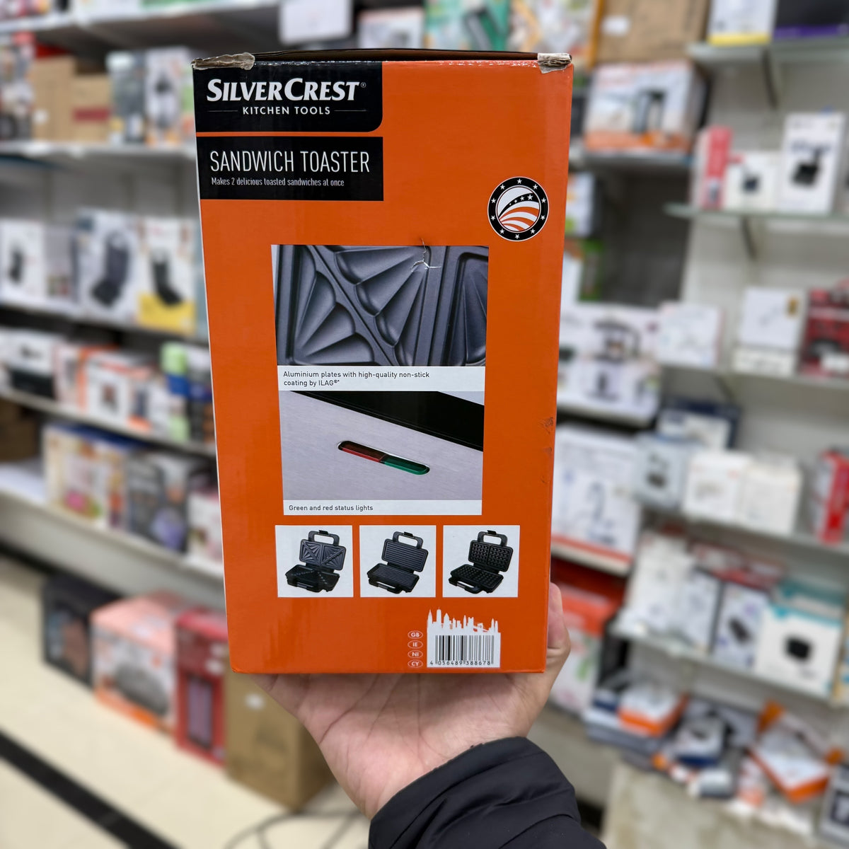 Silver Crest 3 in 1 Sandwich Maker