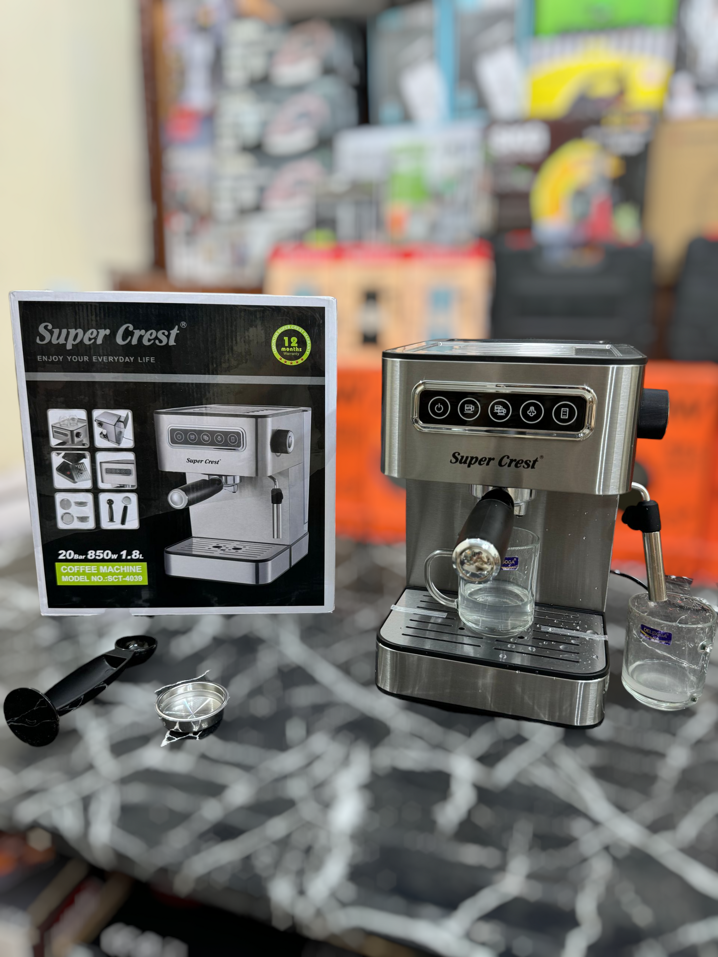 Germany Super crest professional coffee espresso machine