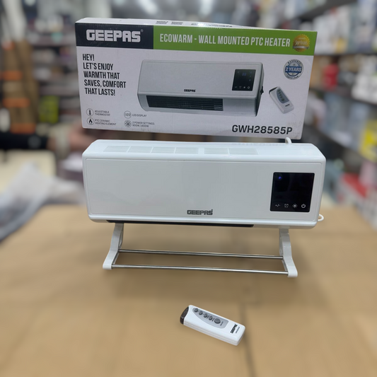 Geepas Eco warm Wall Mounted PTC Heater 28585