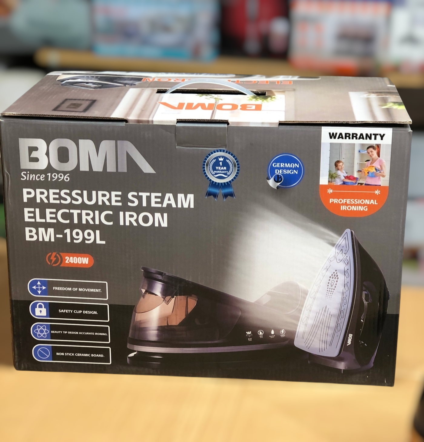 Boma Germany Steam station Iron BM-199L