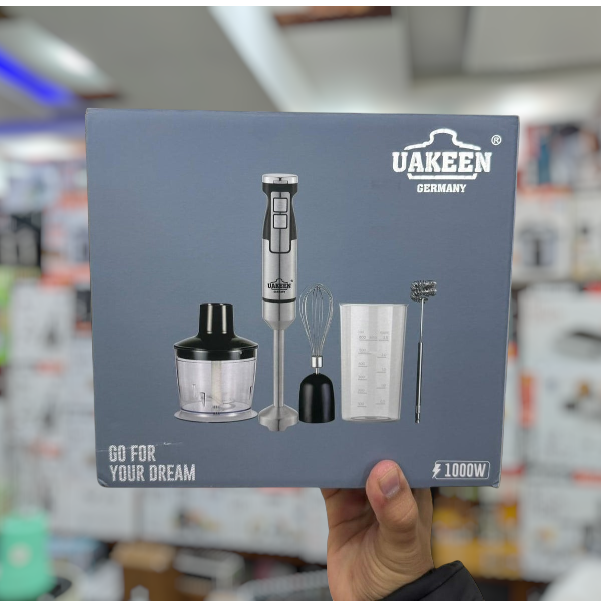 Uakeen 5 in 1 Hand Blender Zl-519