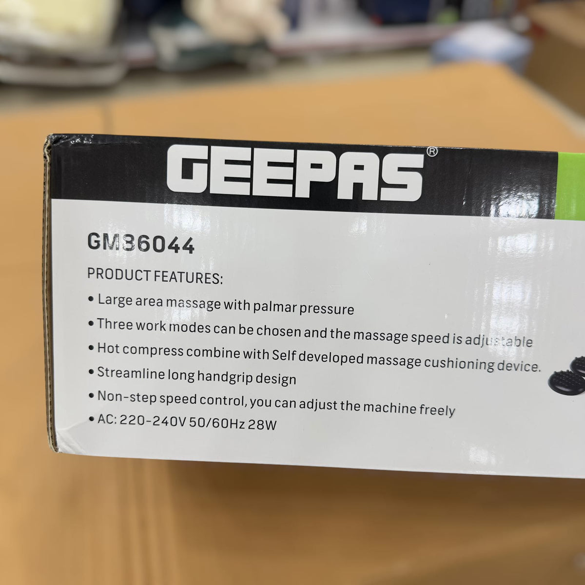 Geepas Double Head Massager 86040