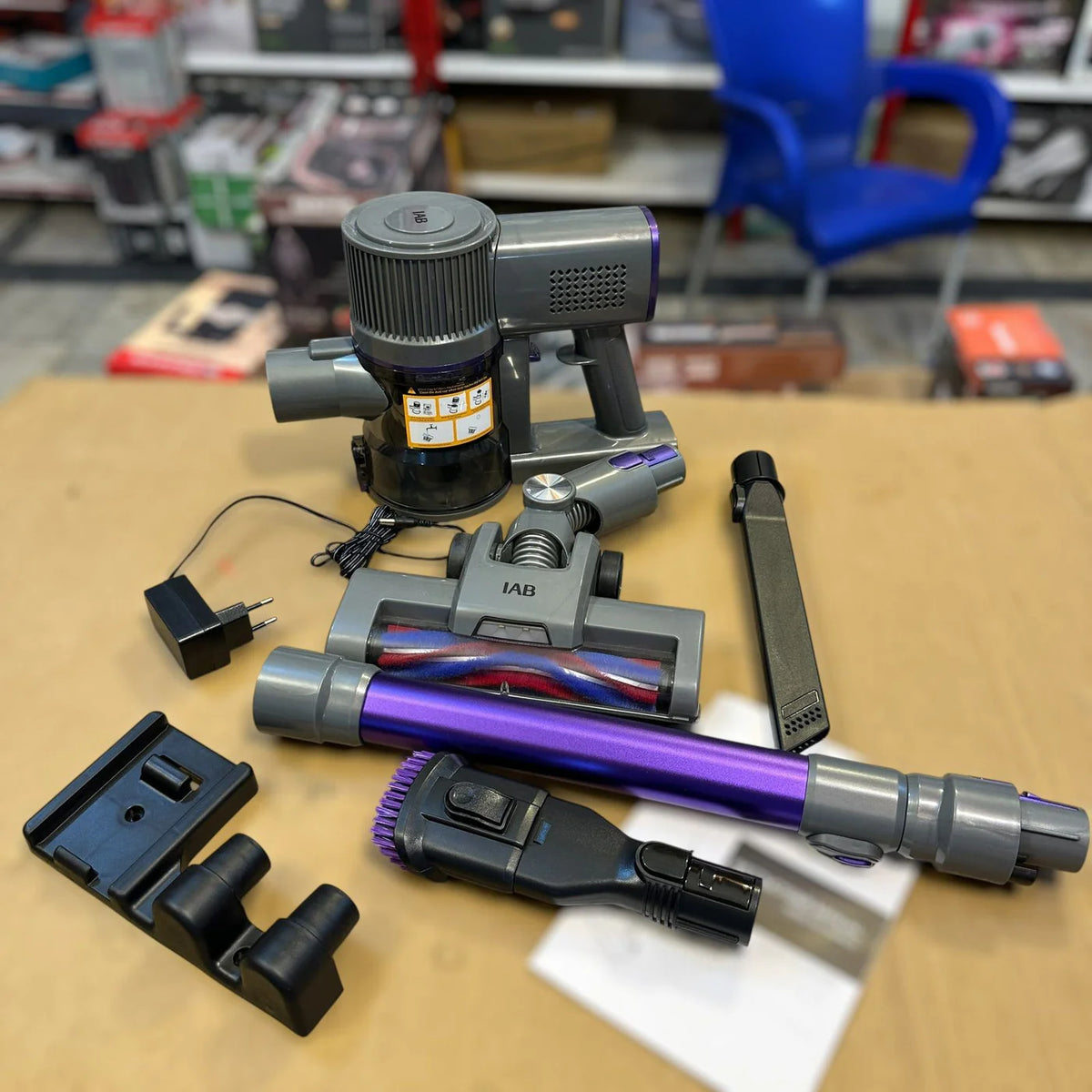 IAB Rechargeable Cordless Vacuum Cleaner 9221