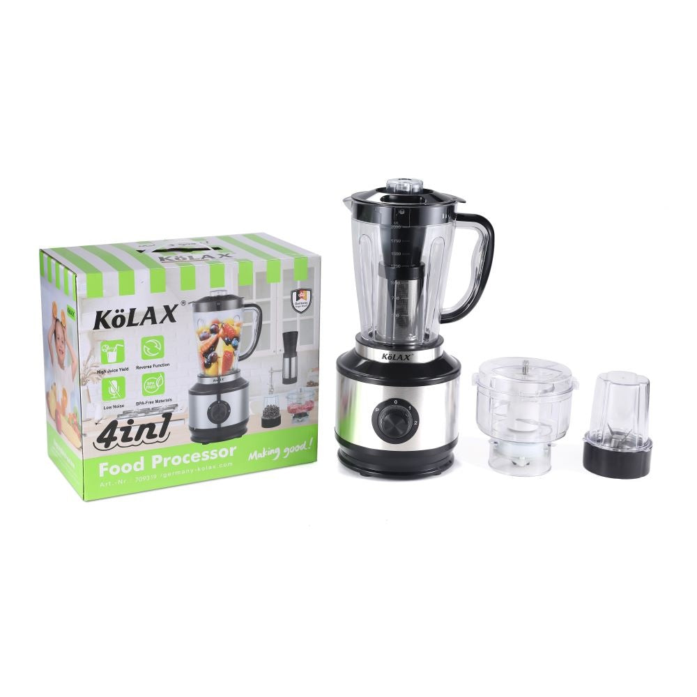 KOLAX 4 in 1 Food Processor ( food factory )Food Meat and Vegetable chopper 1200W