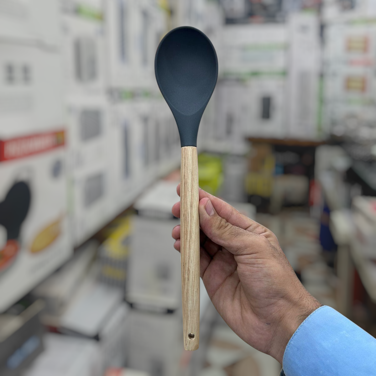 Uakeen 12pcs Silicone Kitchen Spoon Set VK-76