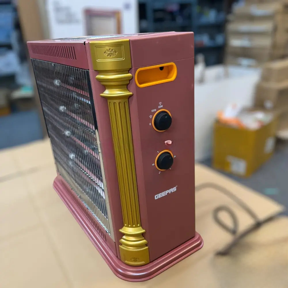 Geepas UltraHeat Electric Quartz Heater GRH 28512p