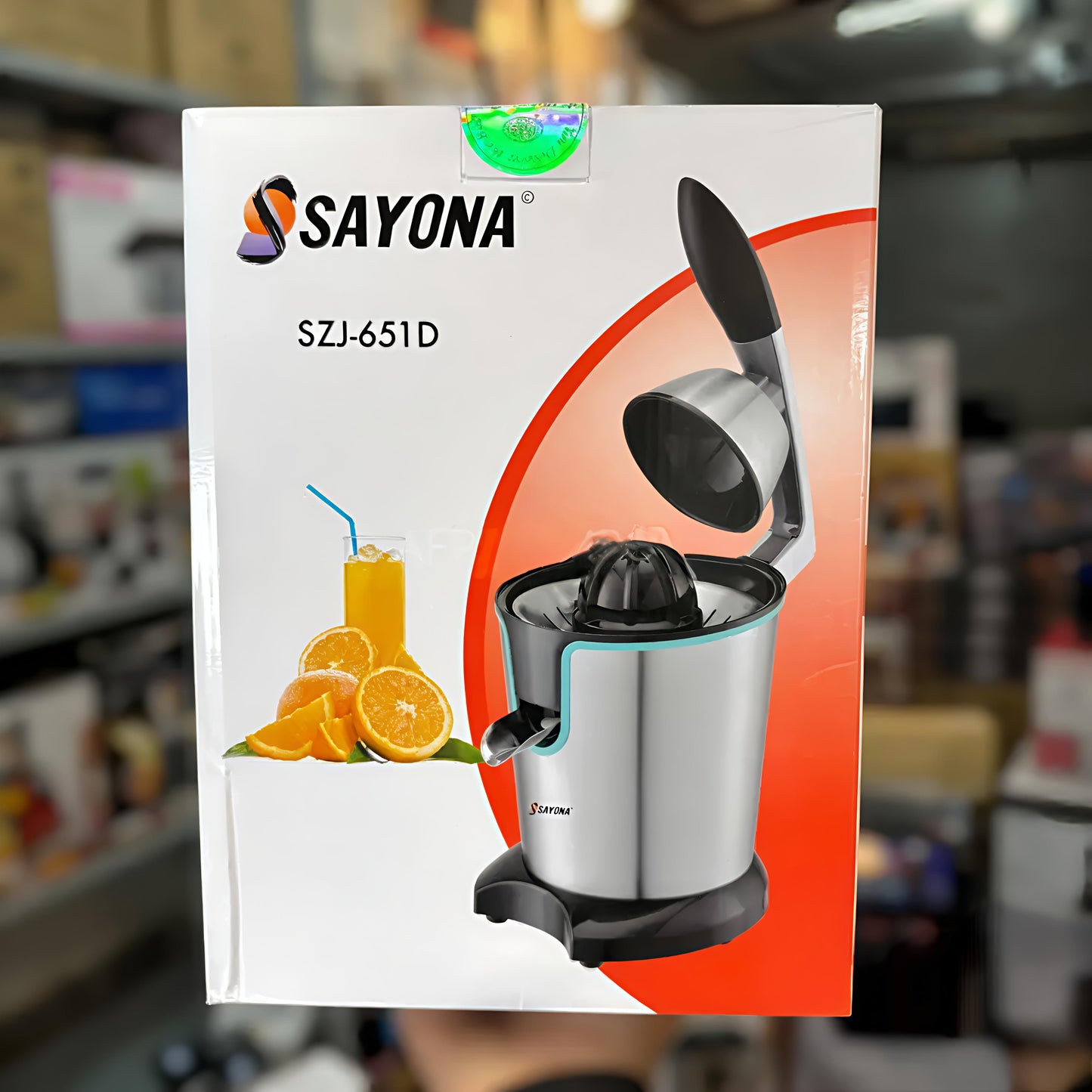 Sayona Press Citrus Juicer SZL-651D