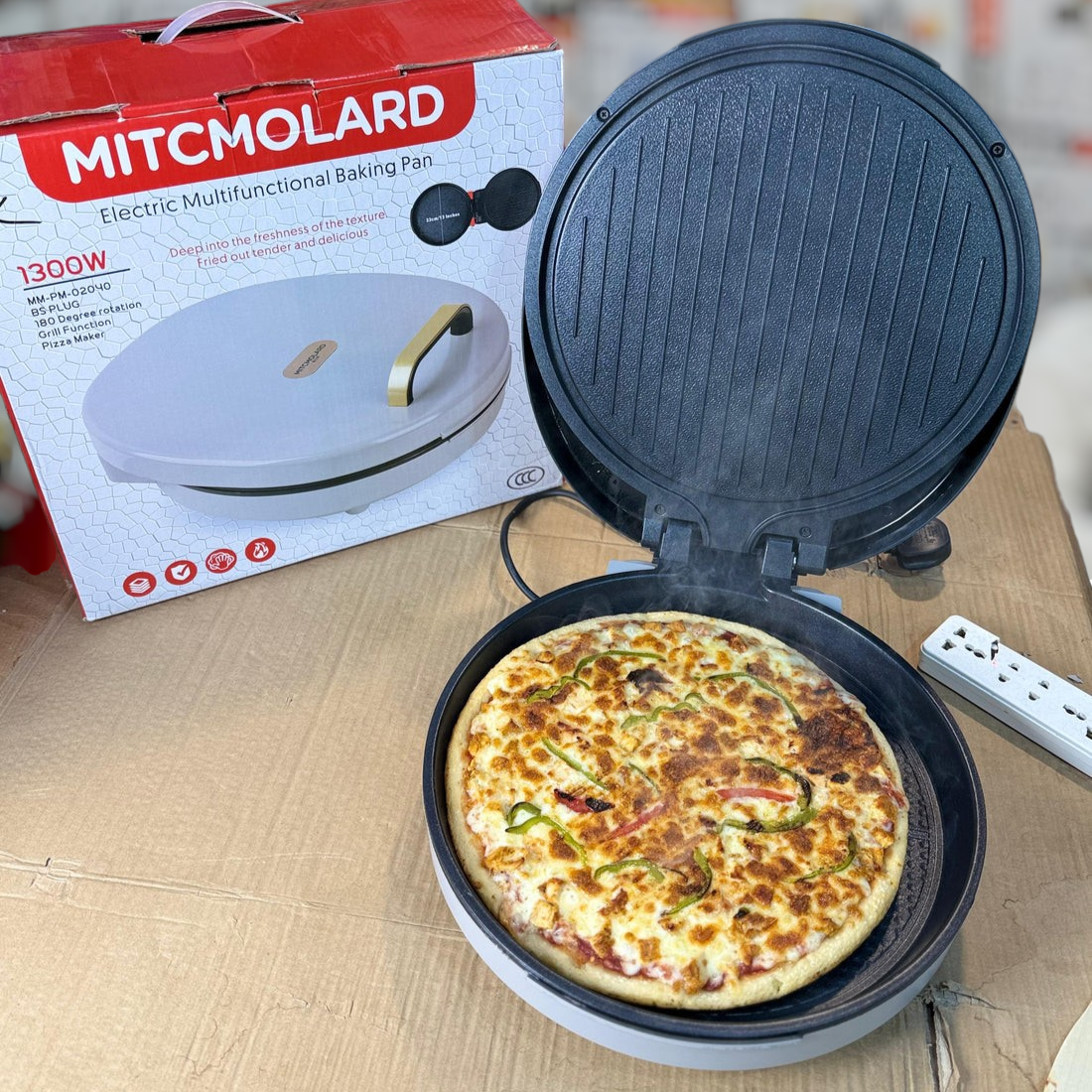 Mitcmolard 3 in 1 pizza maker & roti maker 33CM