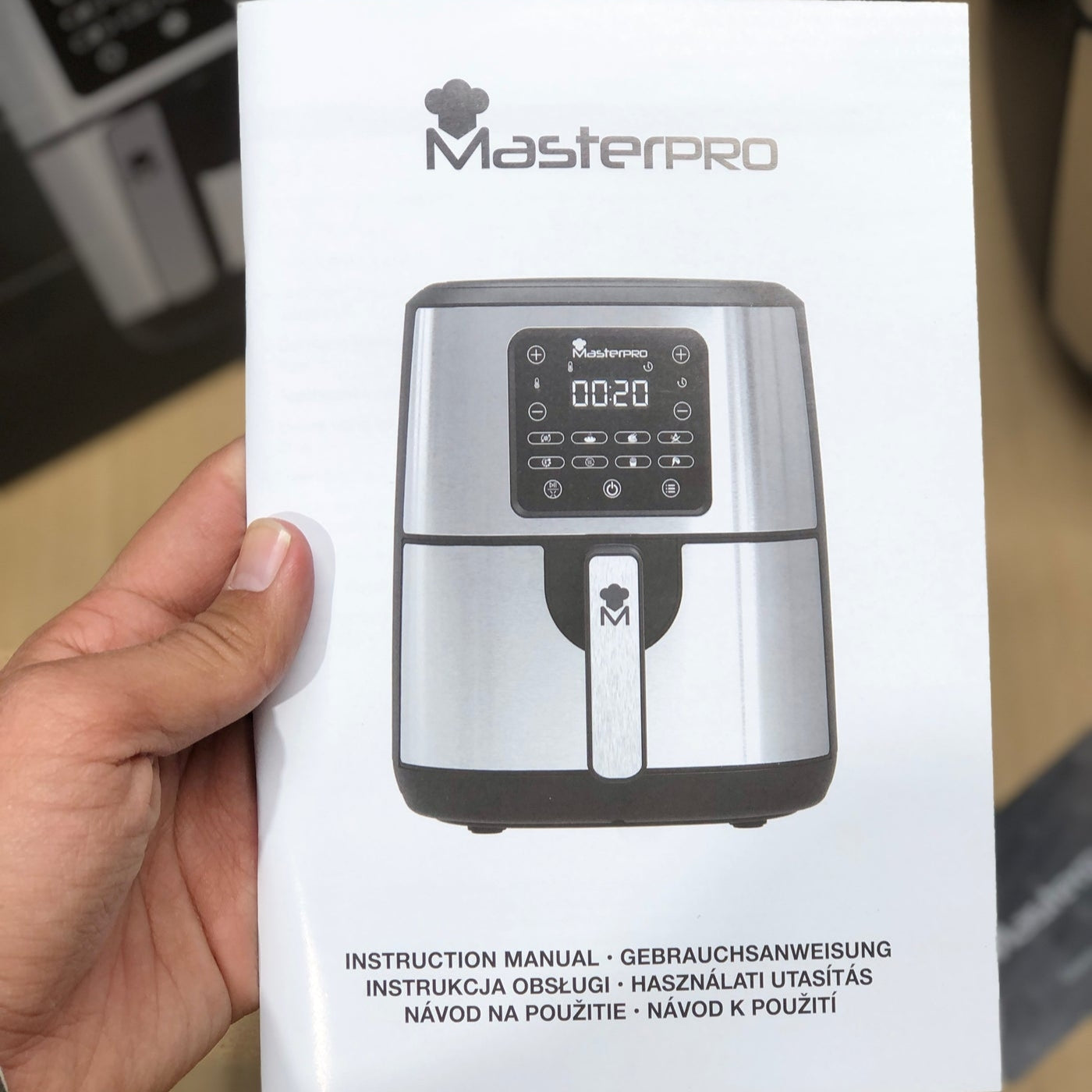 Master Pro 4 Litre Digital Air Fryer