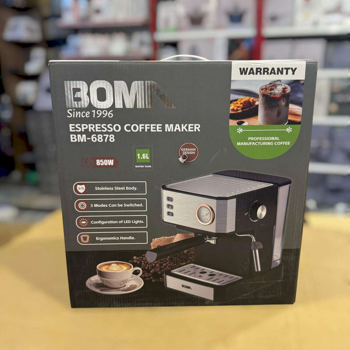 Boma Espresso Coffee Maker BM-6878