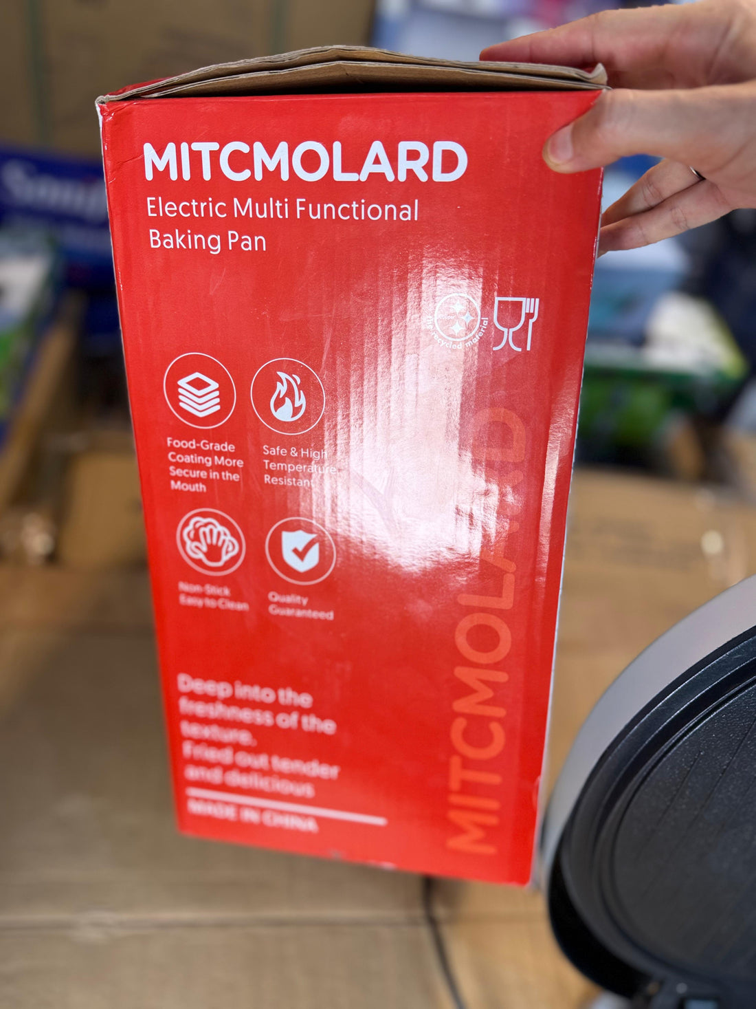 Mitcmolard 3 in 1 pizza maker & roti maker 33CM
