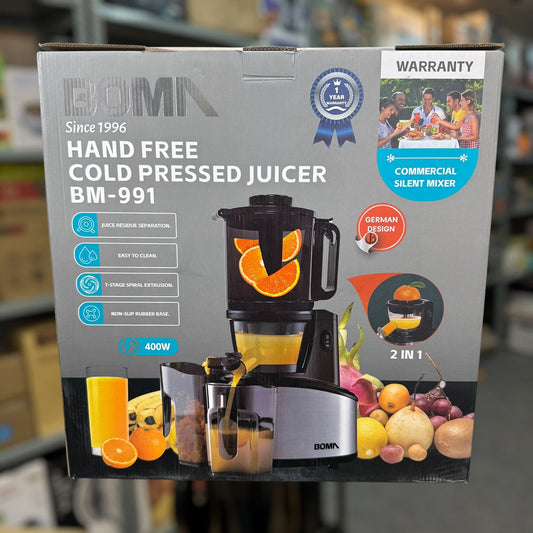 Boma 2 in 1 slow juicer & citrus ( full mouth Juicer)