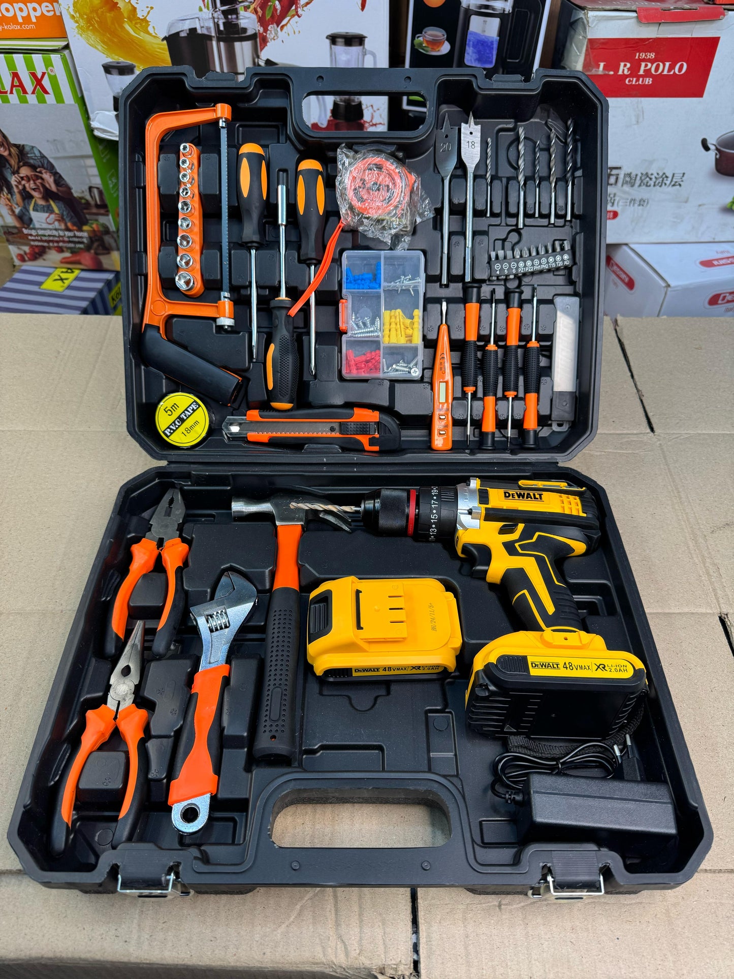 Milwaukee 48v 117 pieces drill set