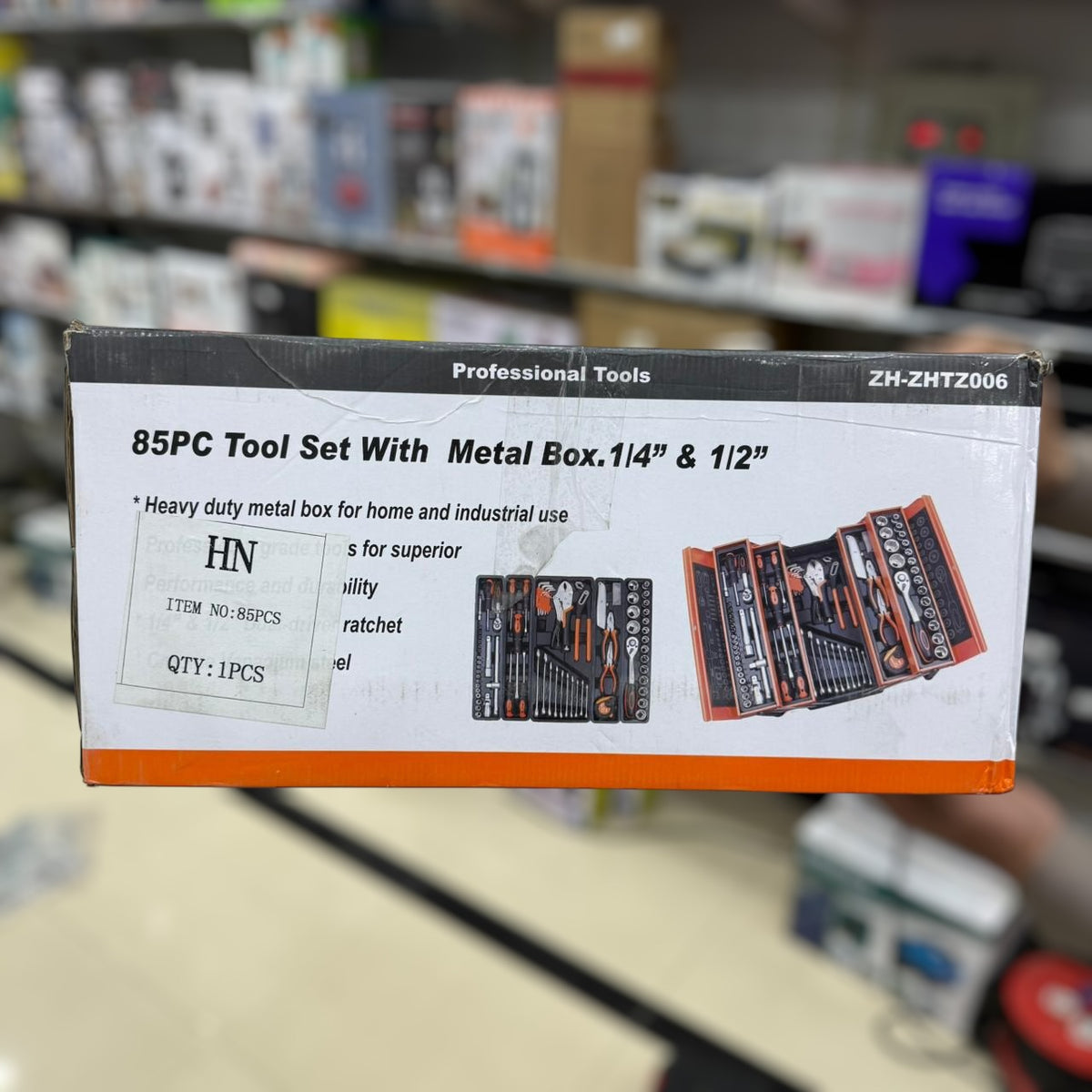 85pcs Tool Set With Metal Box