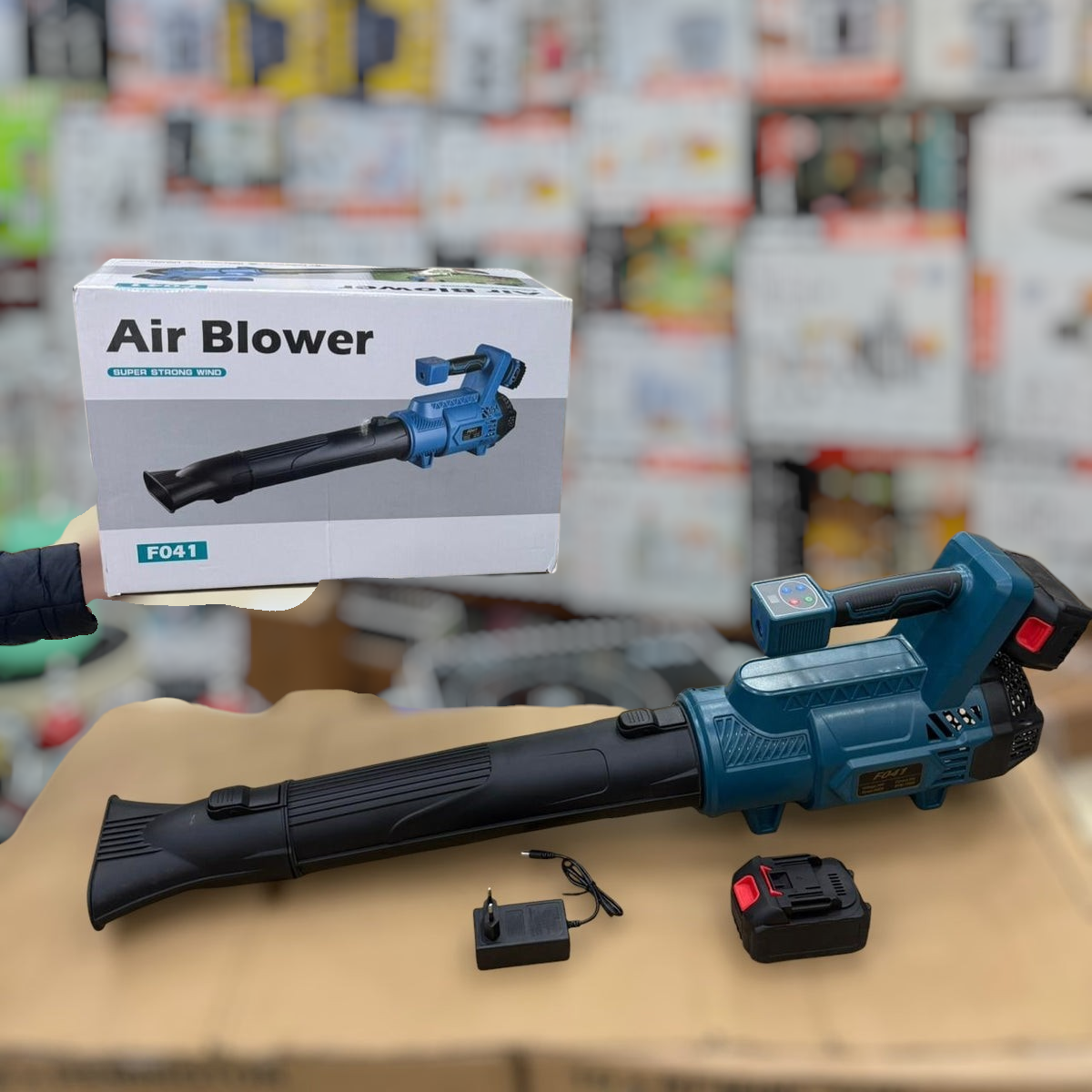 Super Strong Digital Wind Blower F041