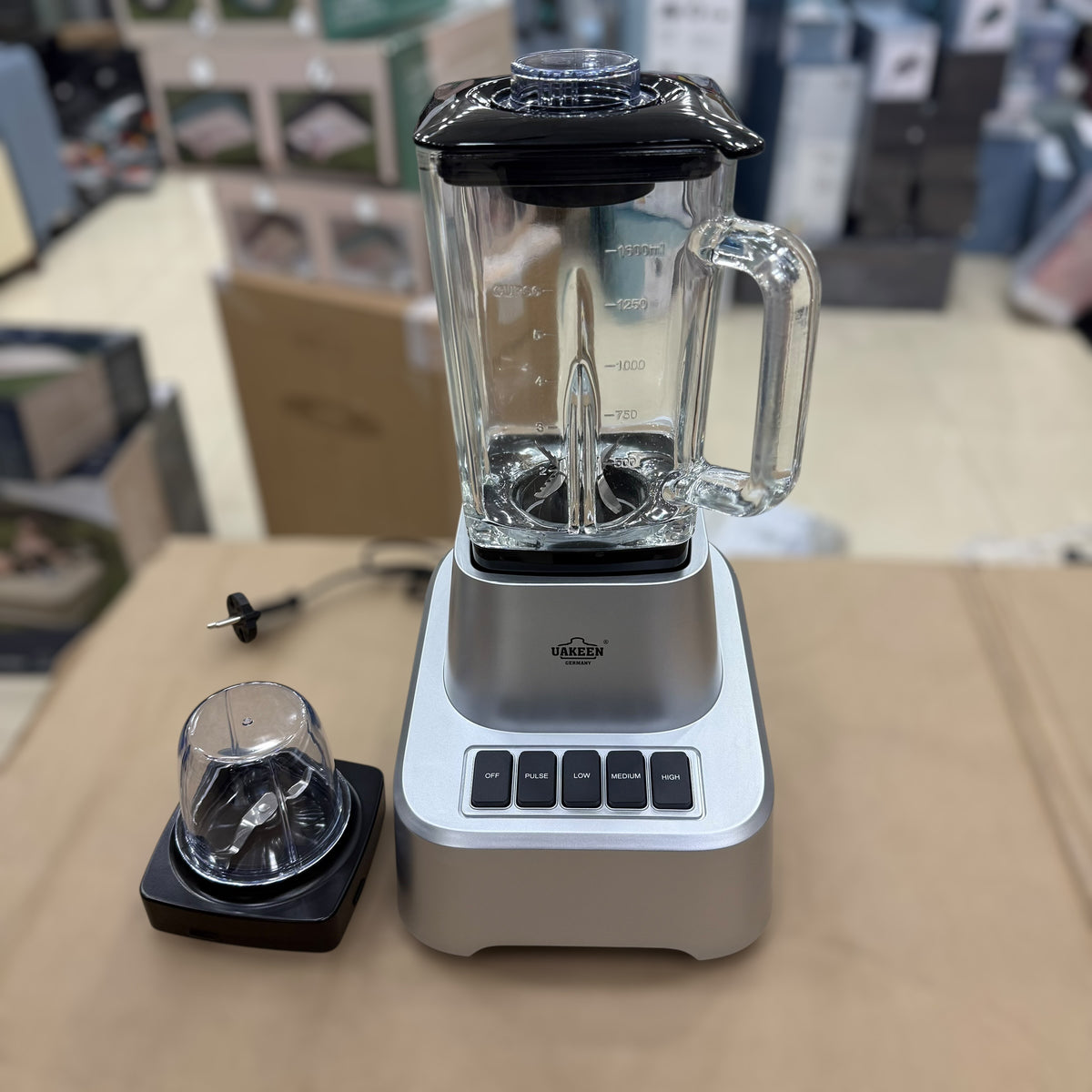 Uakeen Ice Crushing Blender & Grinder ZL-1312
