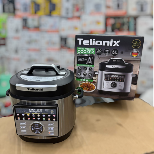 Telionix Digital Pressure Cooker 6-Litres Capacity TPC3675