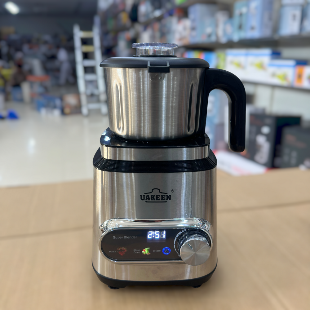 UAKEEN Germany 2in1 Digital Blender Grinder ZL-1313 1000W