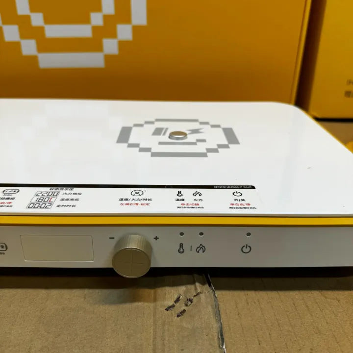 Solista Double burner induction cooker with grill