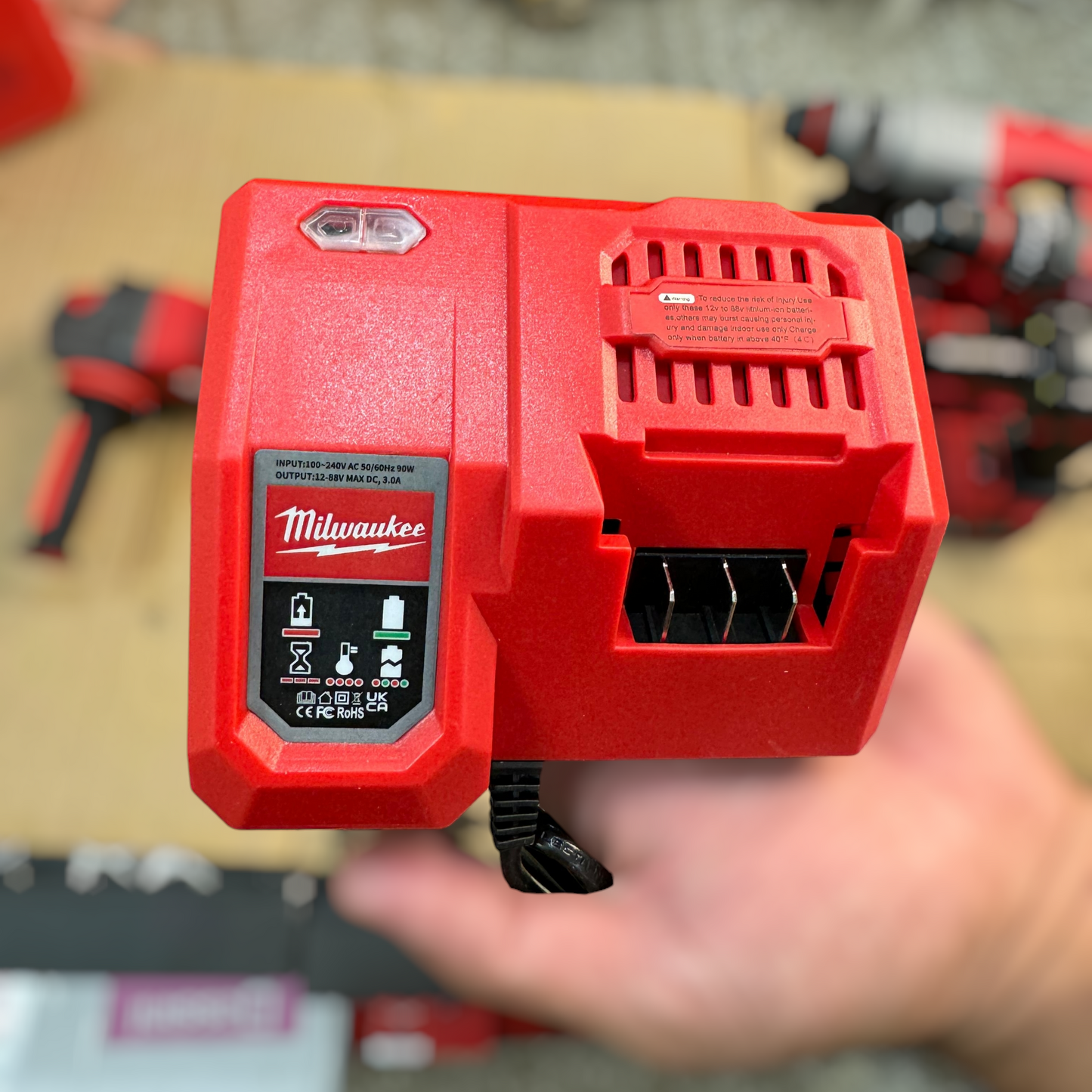 Milwaukee 4 in 1 drill machine set tool kit set