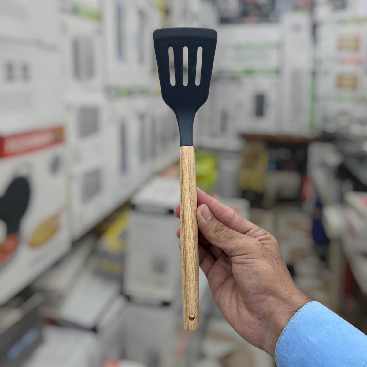 Uakeen 12pcs Silicone Kitchen Spoon Set VK-76