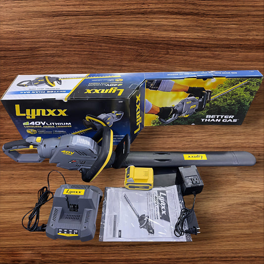 Lynxx 40V Lithium Cordless Hedge Trimmer ( USA LOT)