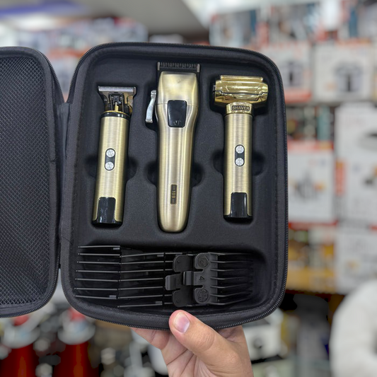 Premium 3 in 1 Waterproof Grooming Kit Model-109