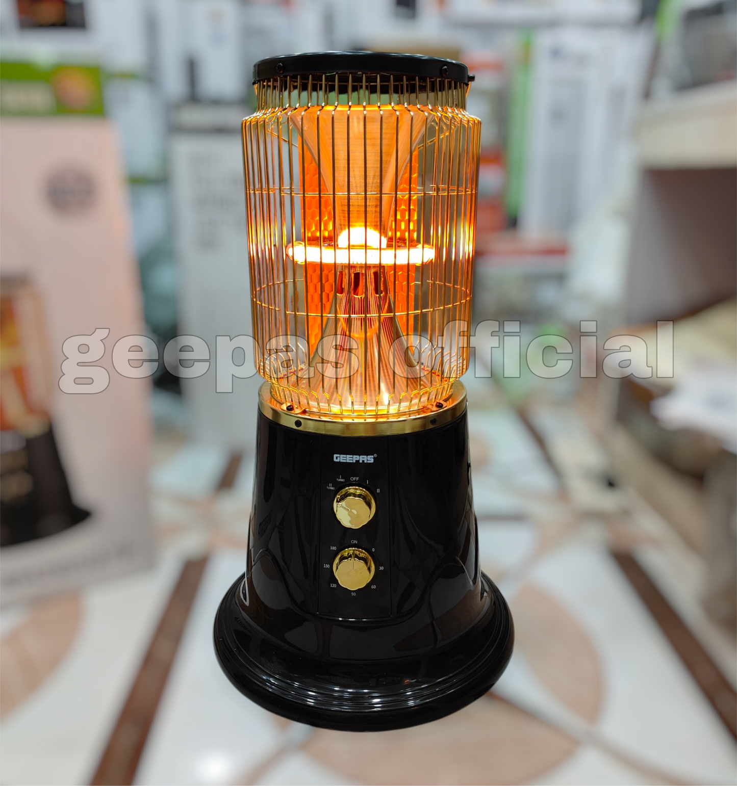 GEEPAS Corban fiber turbo heater