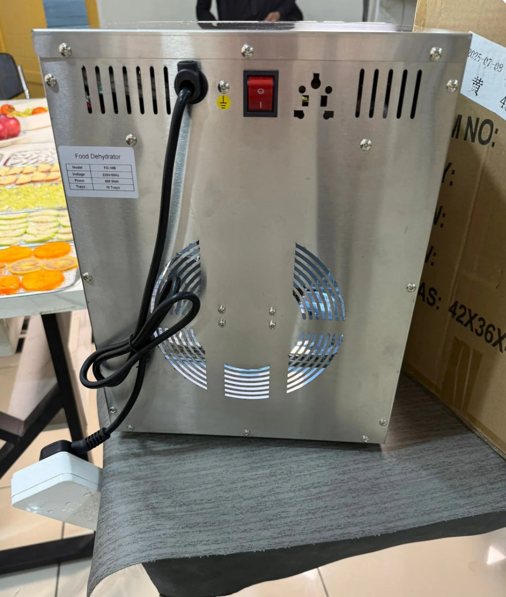 Premium stainless steel food dehydrator