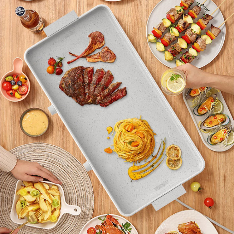 Solista Double burner induction cooker with grill