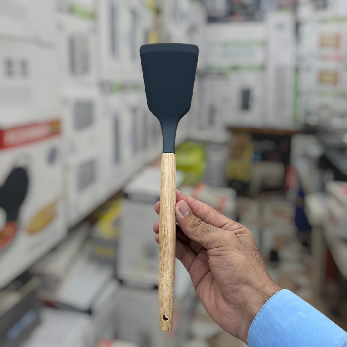 Uakeen 12pcs Silicone Kitchen Spoon Set VK-76