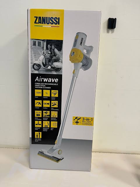 ZANUSSI Airwave Cordless Rechargeable Hand Stick Vacuum Cleaner