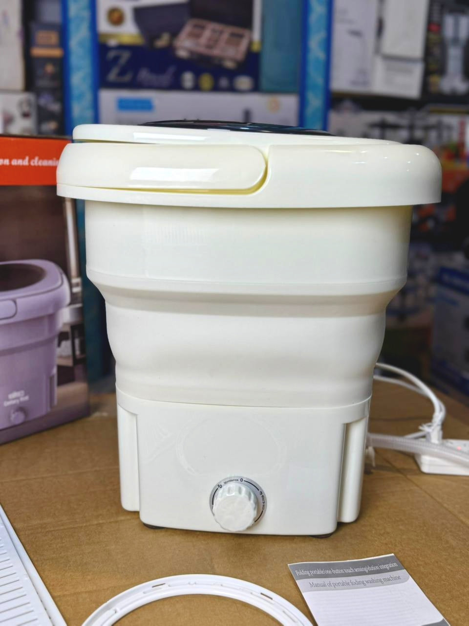Electric folding washing machine 10L