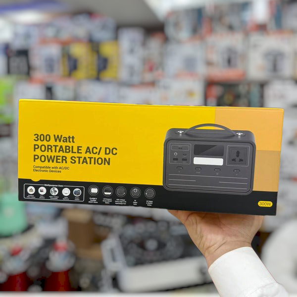 AC / DC 300 Watt Portable Power Station