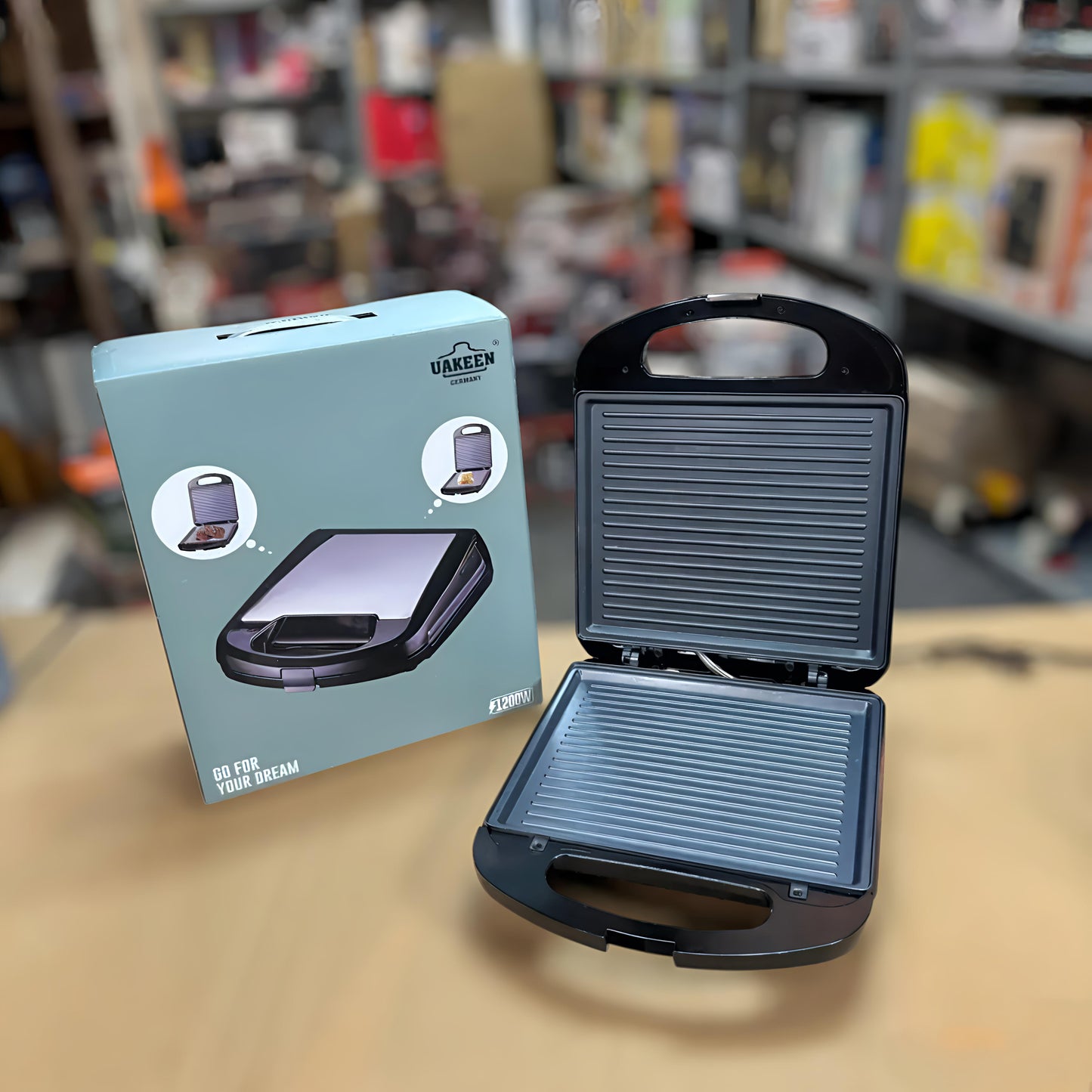 Uakeen Electric Grill Maker  German Lot