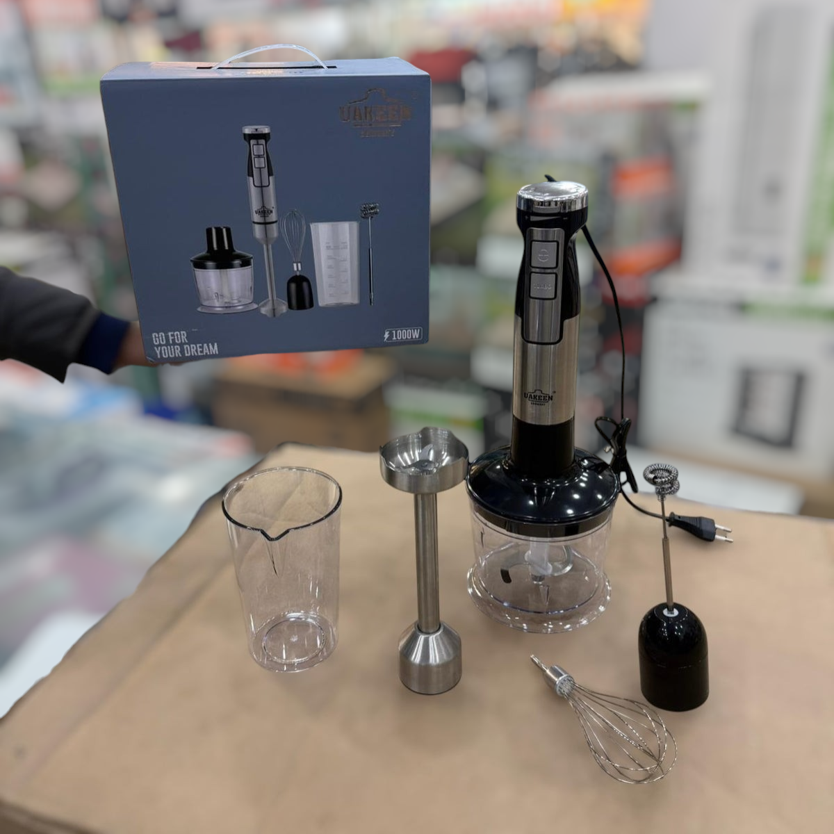 Uakeen 5 in 1 Hand Blender Zl-519