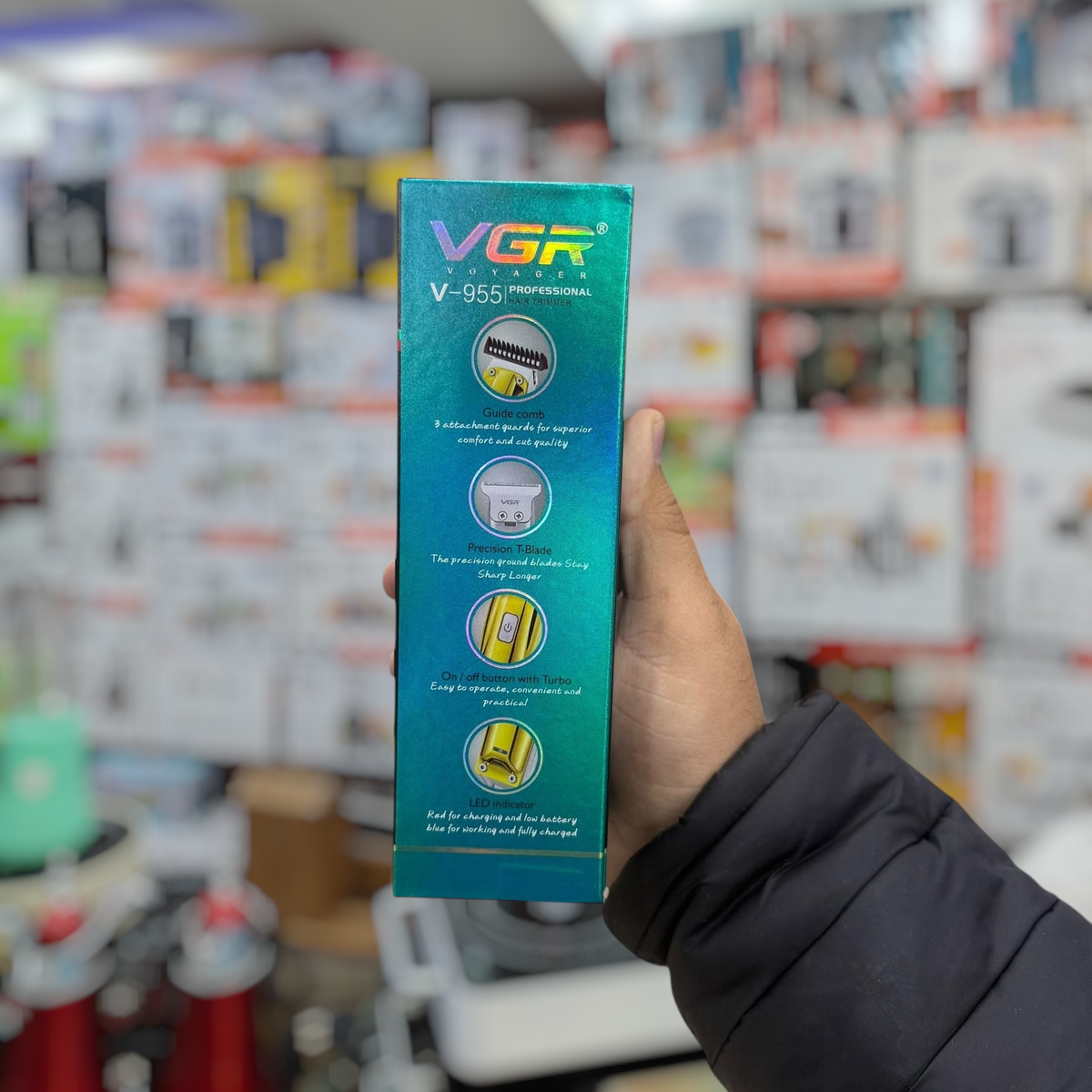 VGR Professional Hair Trimmer V-955