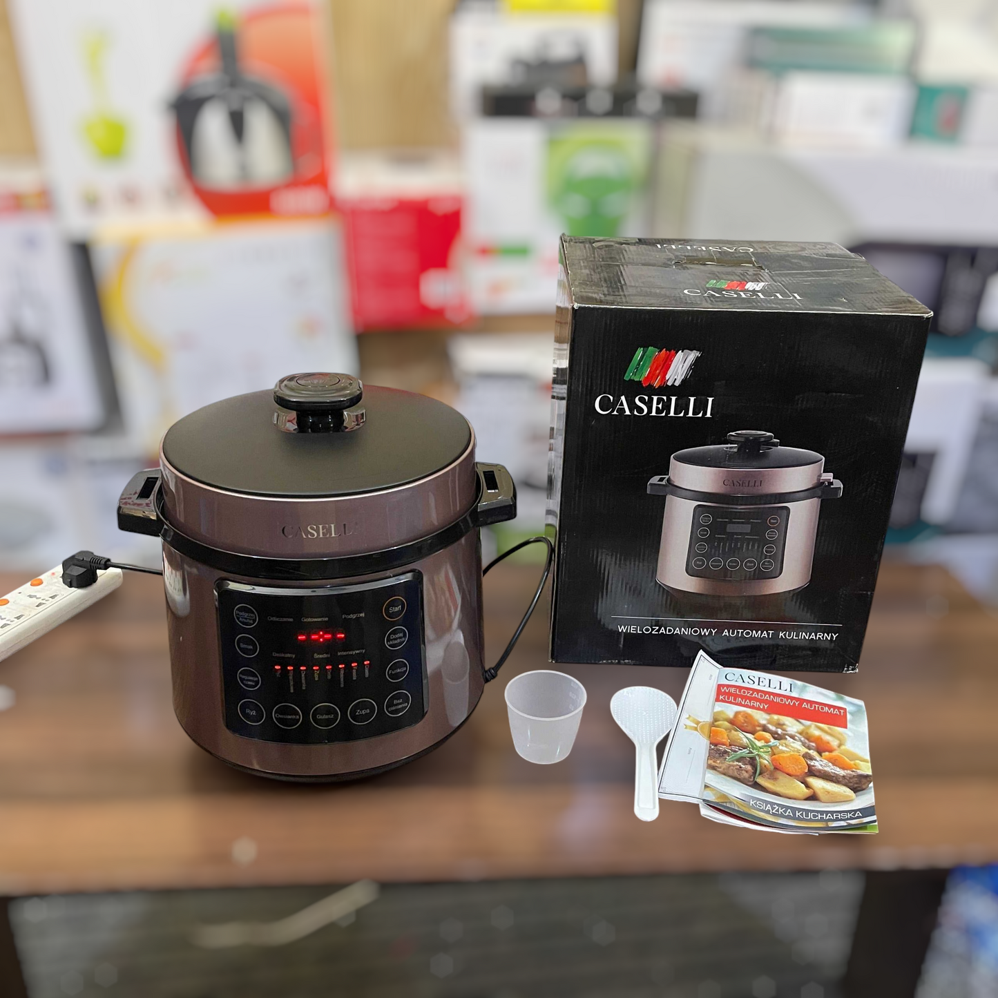 ITALIAN AUTOMATIC ELECTRIC PRESSURE COOKER 5L