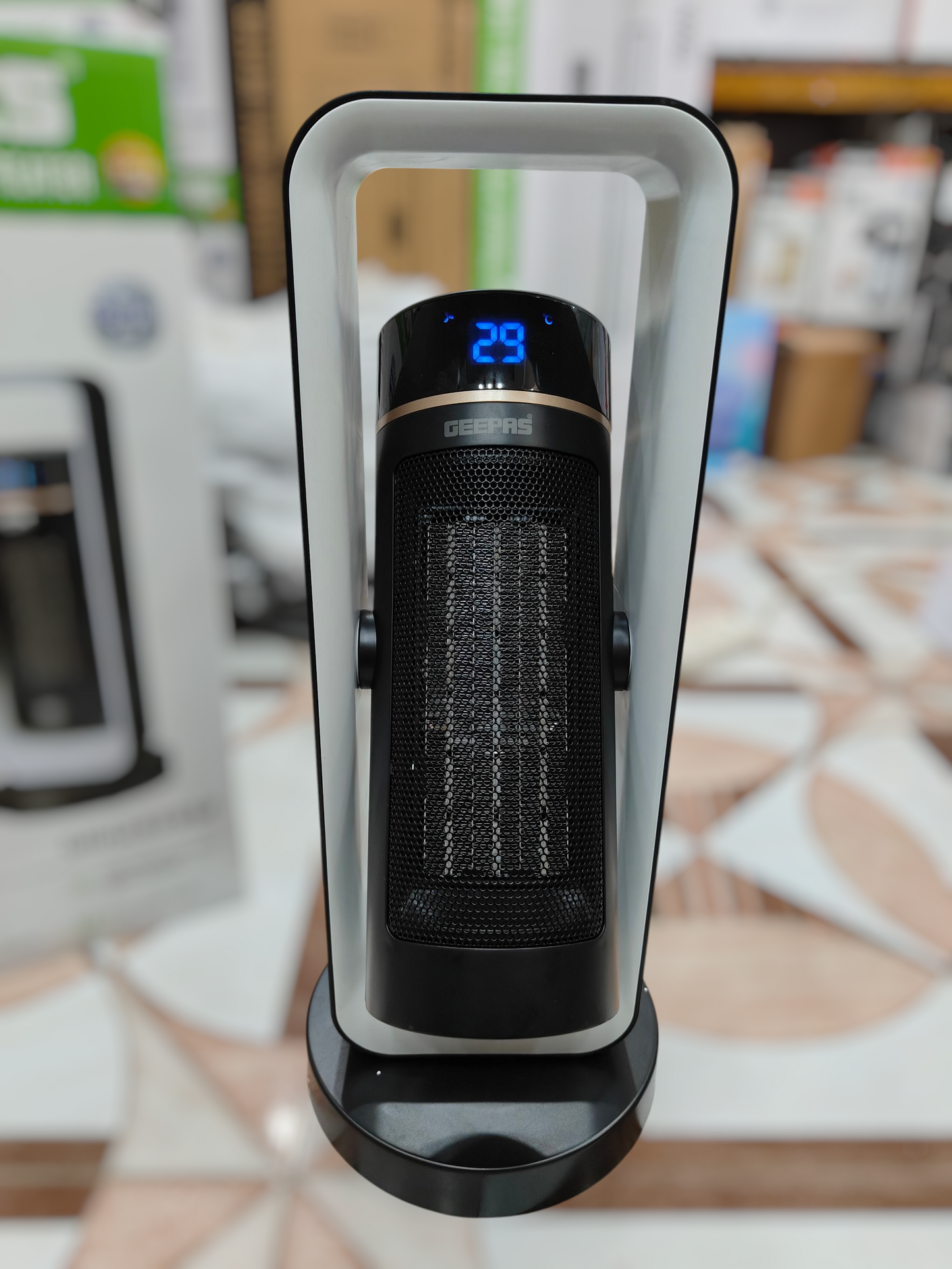 Geepas PTC Digital ceramic blower heater GRH 28595p