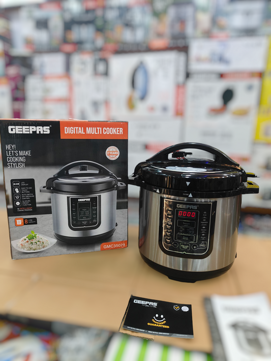 Geepas 8L Digital Multi Cooker ( pressure cooker