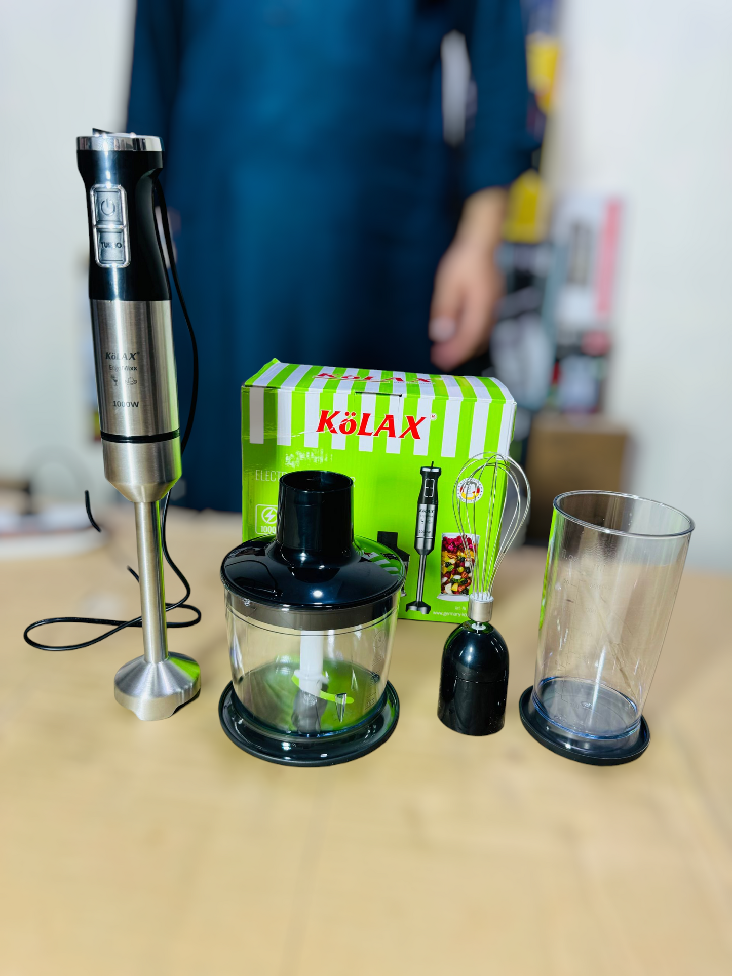 Germany lot kolax 4 in 1 hand blender