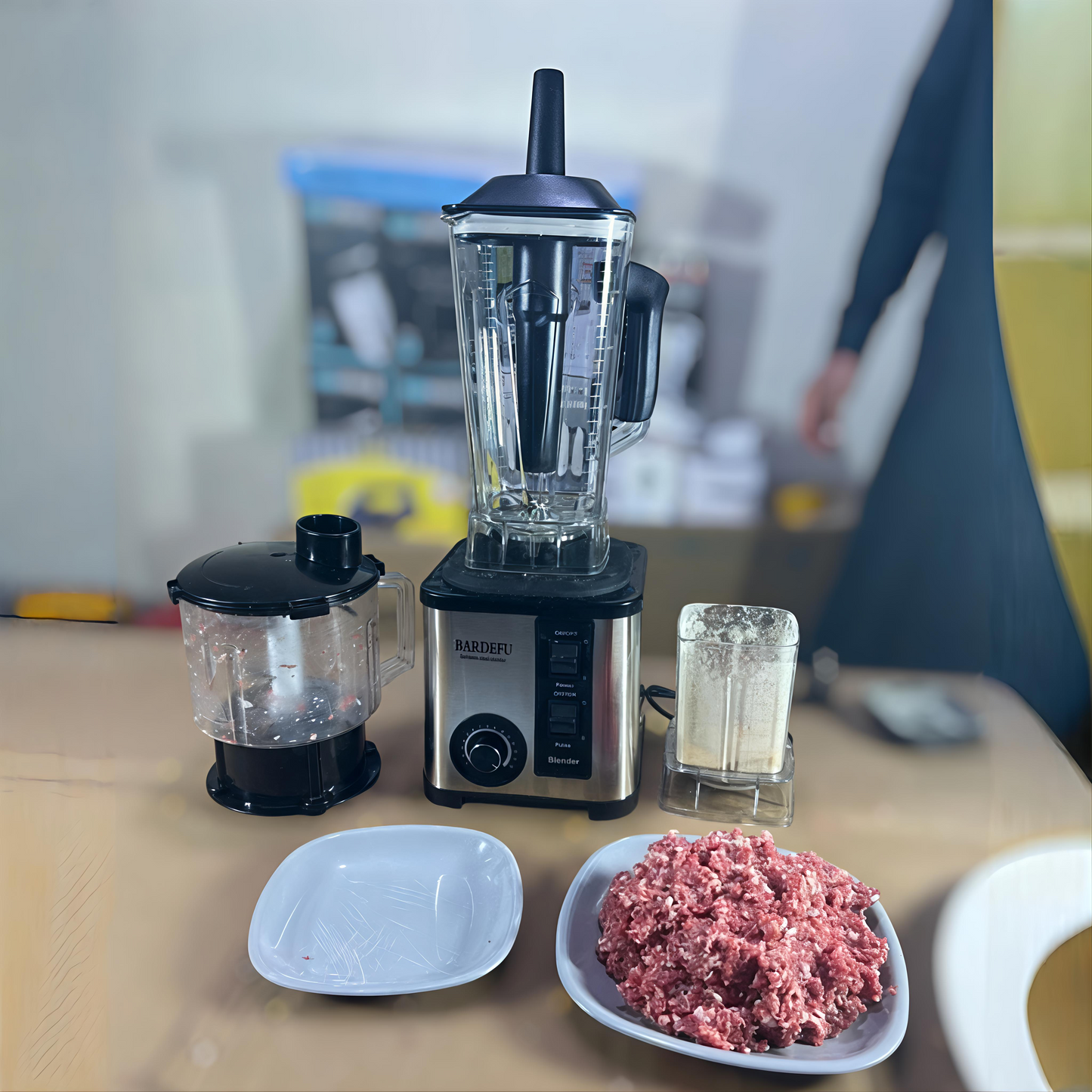 Germany lot 3 in 1 BARDEFU juicer blender with chopper