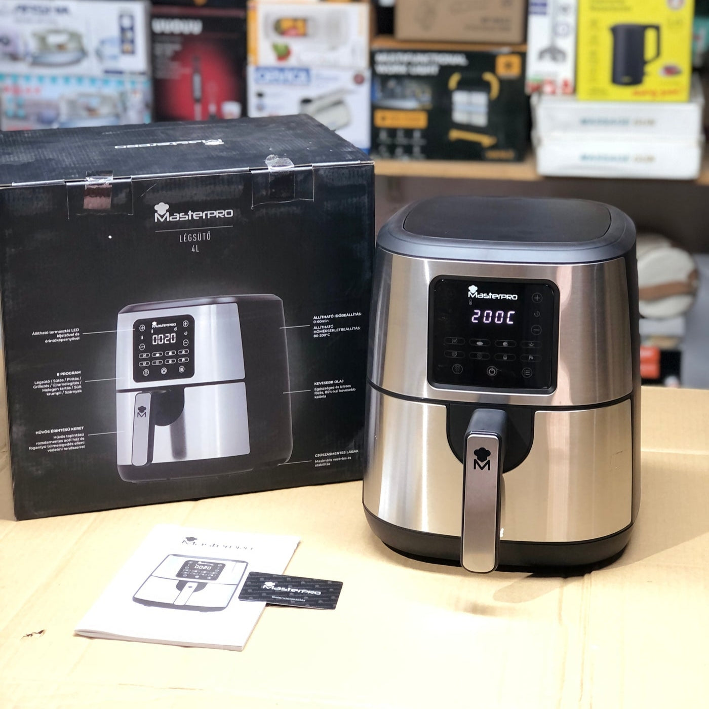 Master Pro 4 Litre Digital Air Fryer