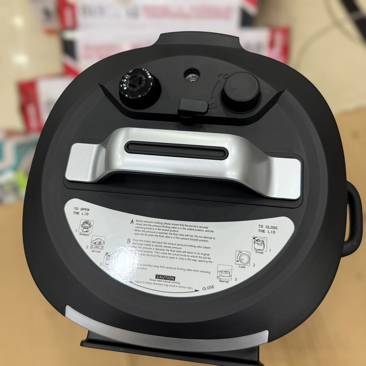 Telionix Digital Pressure Cooker 6-Litres Capacity TPC3675