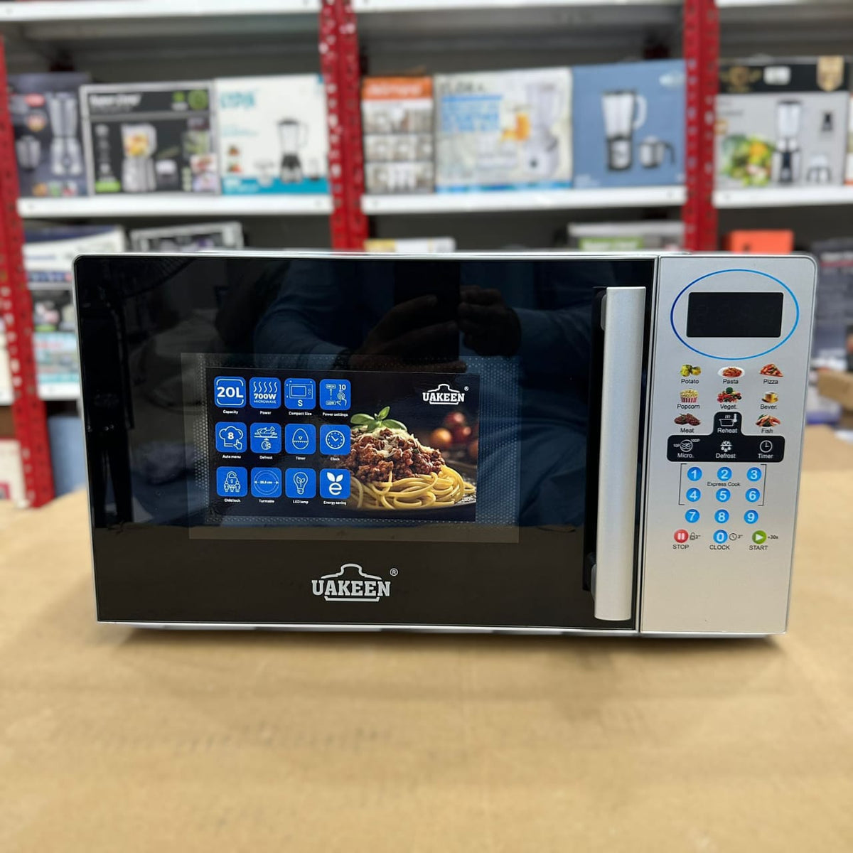 Uakeen 20L Digital Microwave Oven ZL-1904B