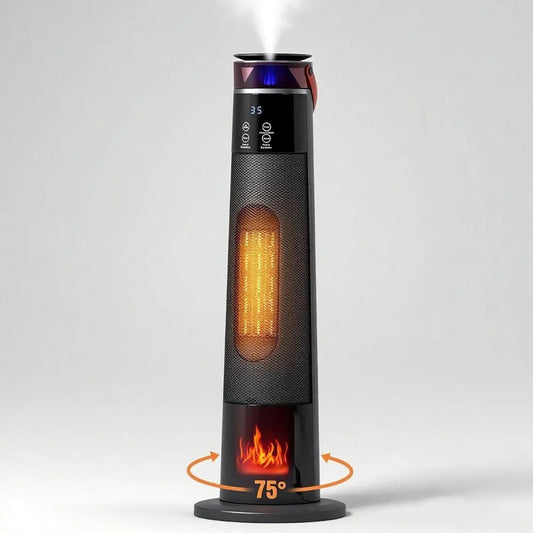 Amoi 3D Ceramic Heater with Humidifier