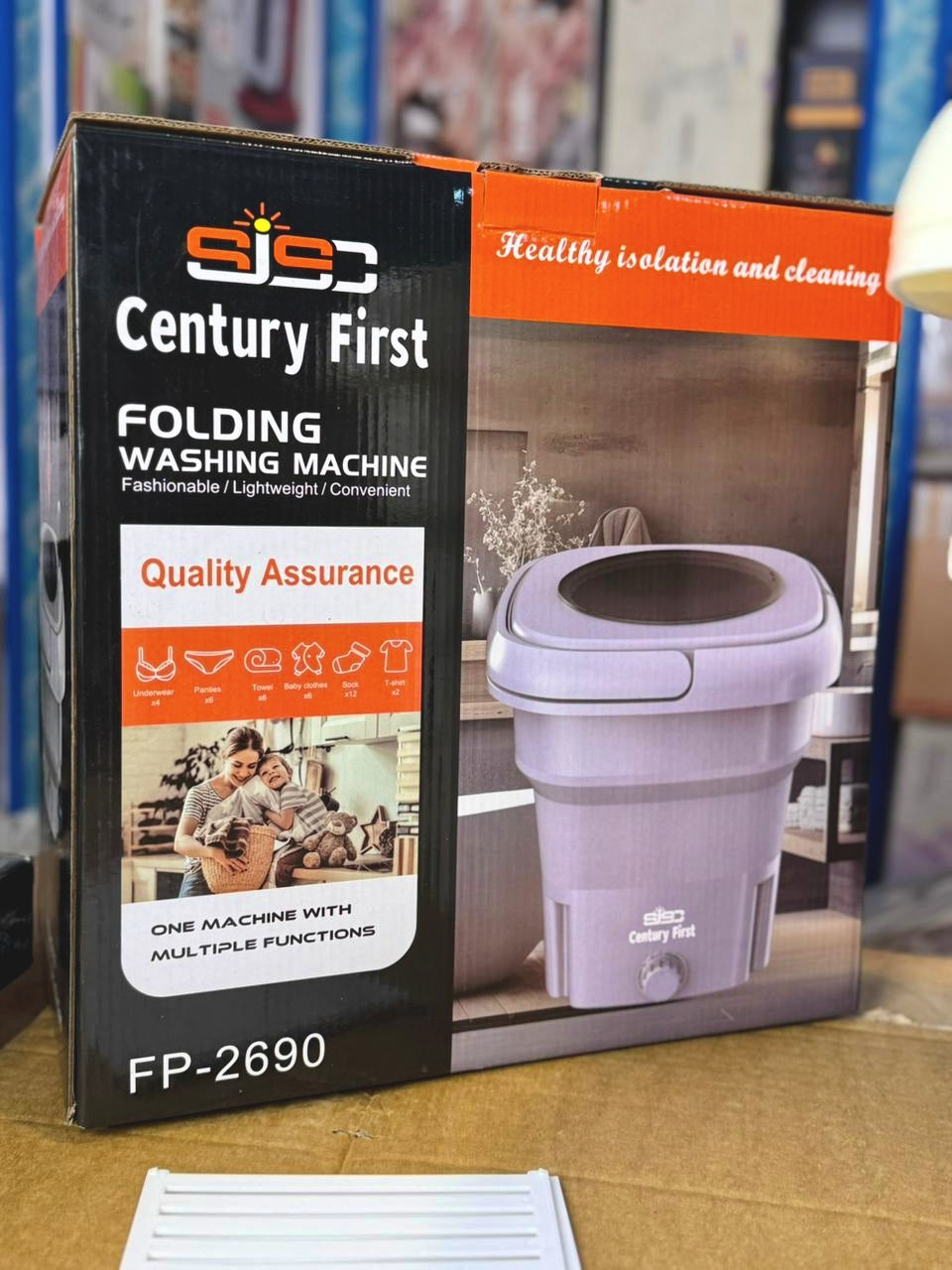 Electric folding washing machine 10L