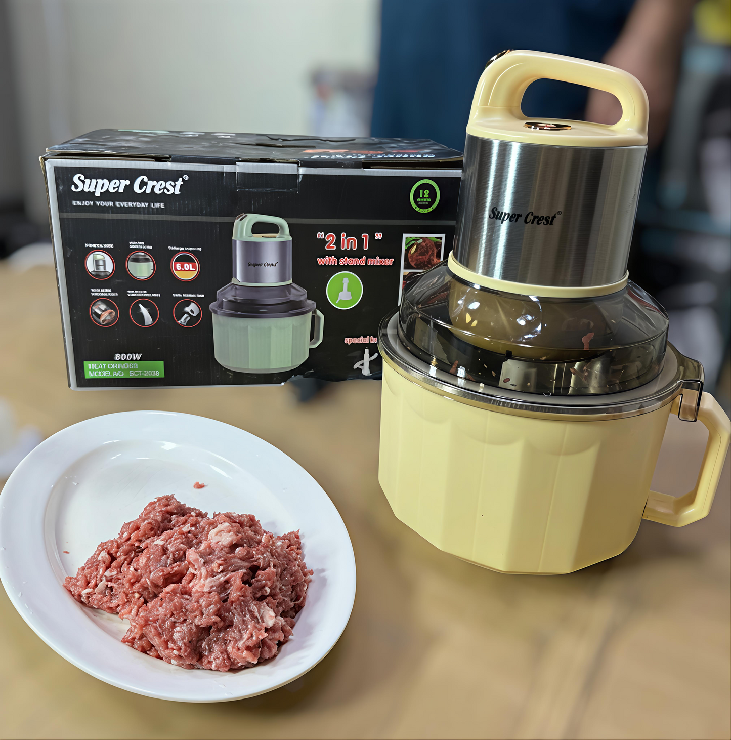 Germany lot super crest 6 litter chopper and dough maker