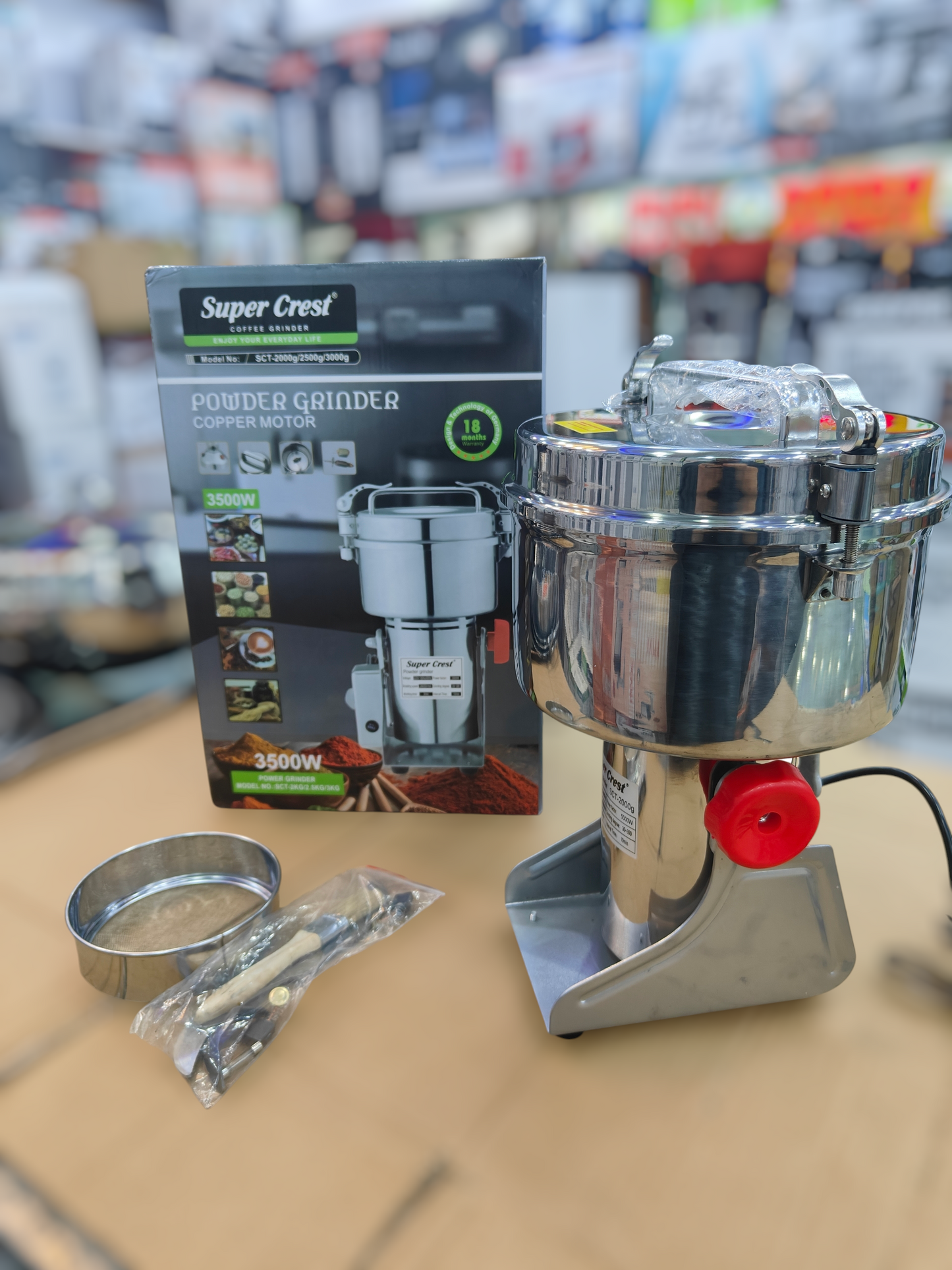 Super Crest Germany 2kg masala grinder (spicy grinder